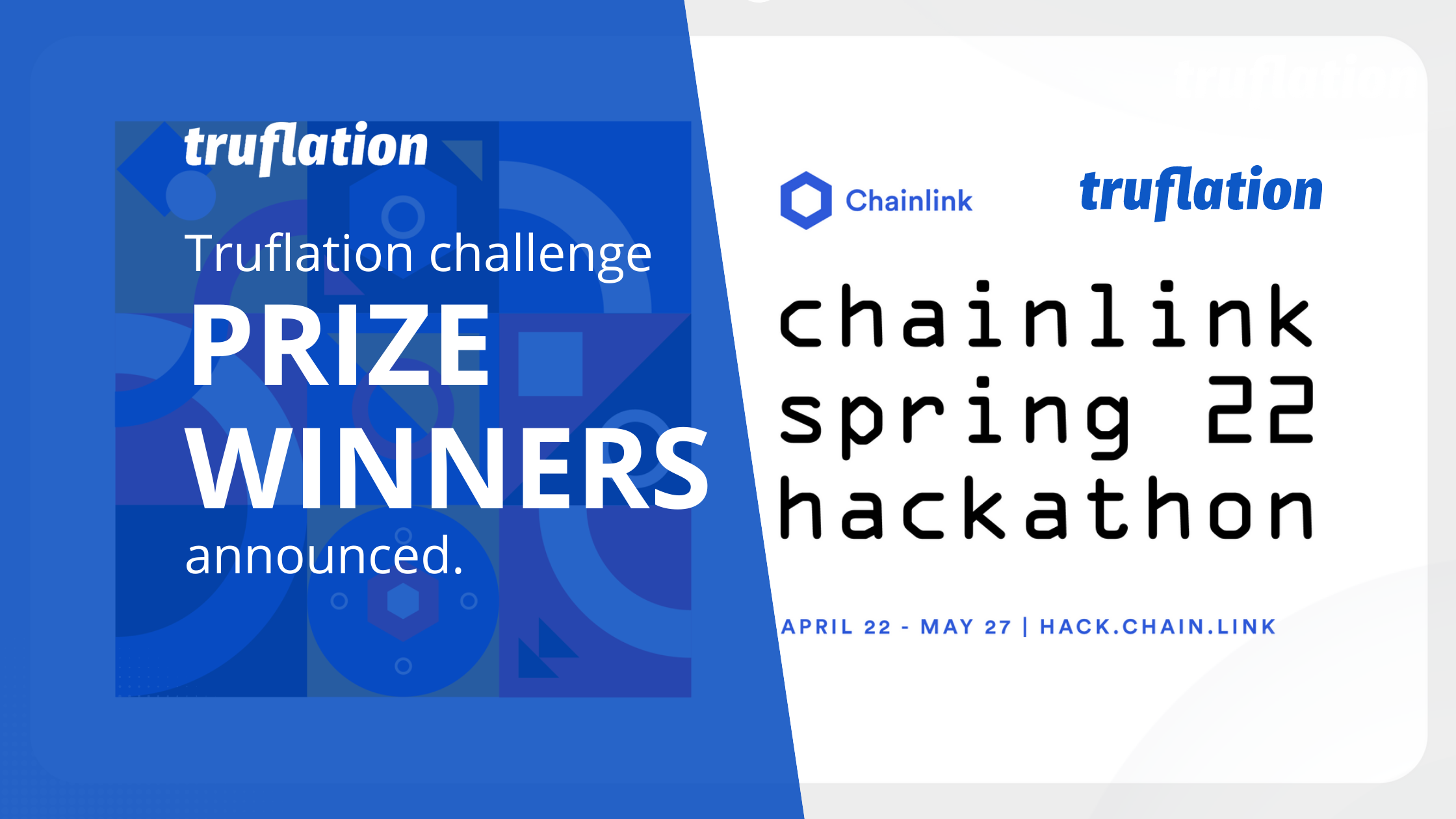 Truflation's Chainlink Spring 22 Hackathon Winners
