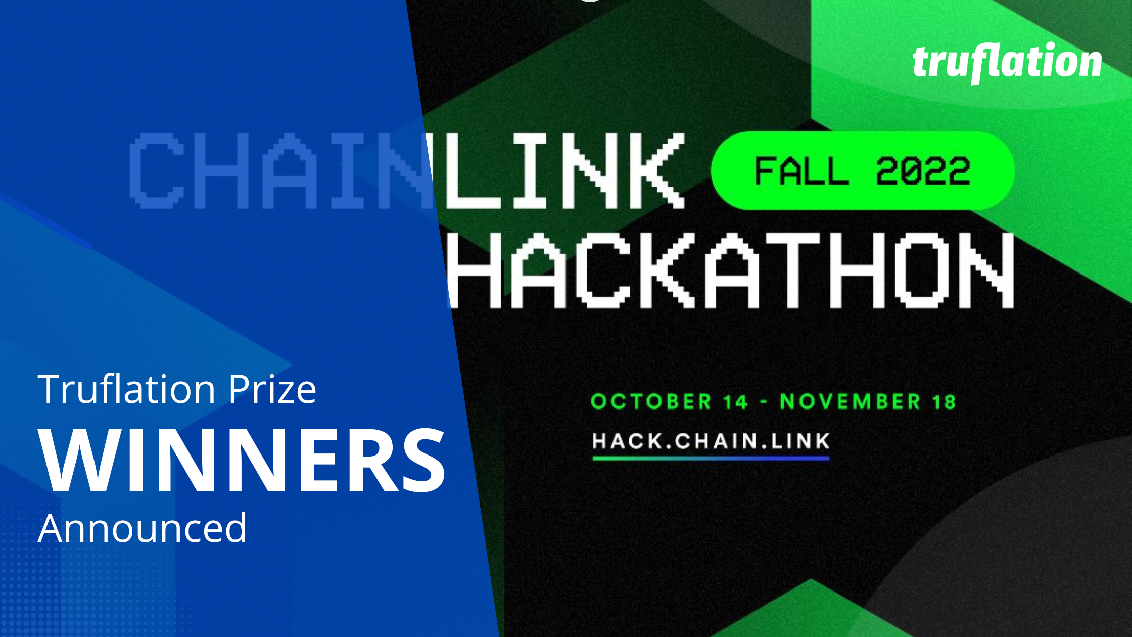 Truflation's Chainlink Fall 2022 Hackathon Winners