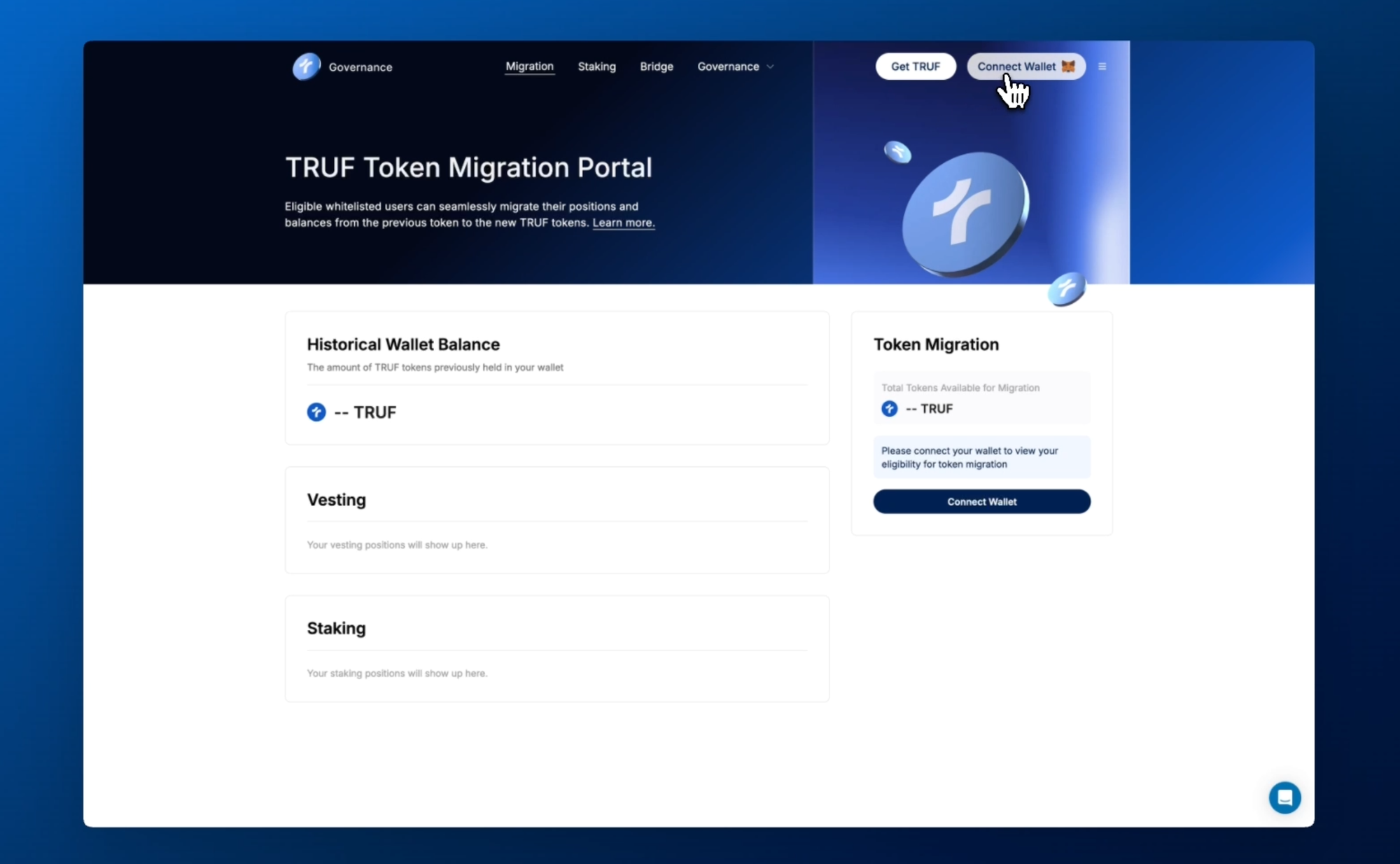 TRUF Token Migration Claim Portal is Now Open