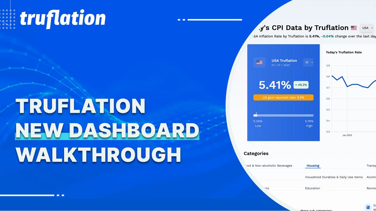 Truflation's New Dashboard