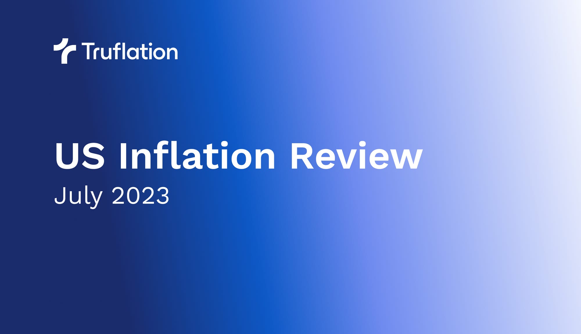 Truflation: US Inflation Update July 2023