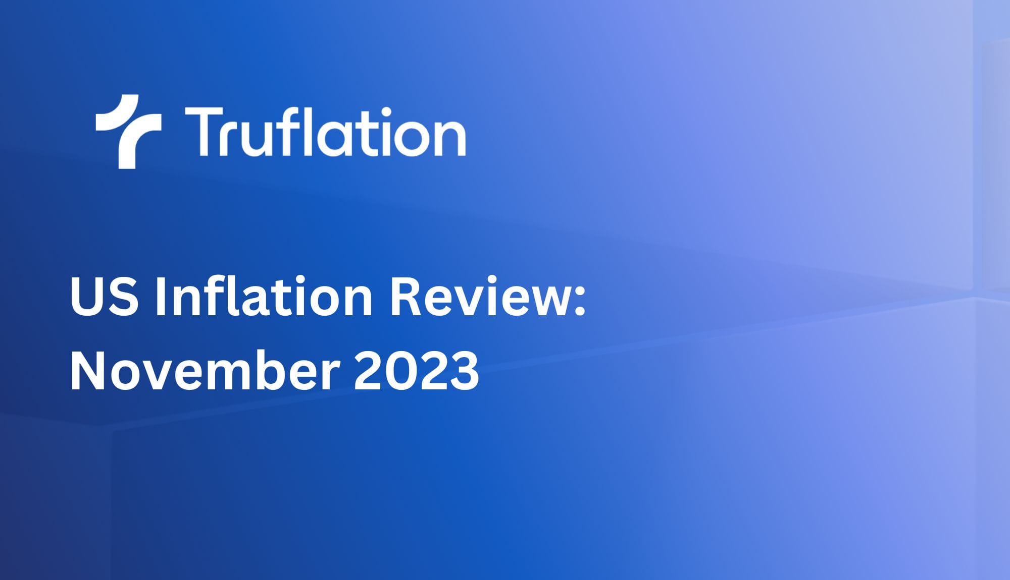 Truflation: US Inflation Update  November 2023