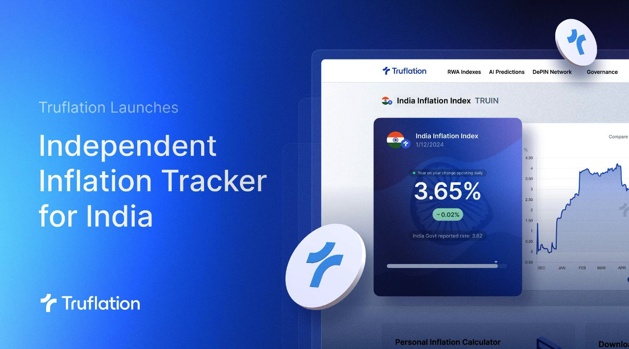 Truflation Launches Independent Inflation Tracker for India