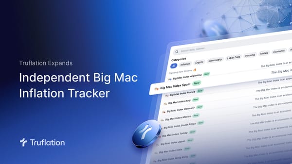 Truflation Big Mac Index: A Global Economic Indicator