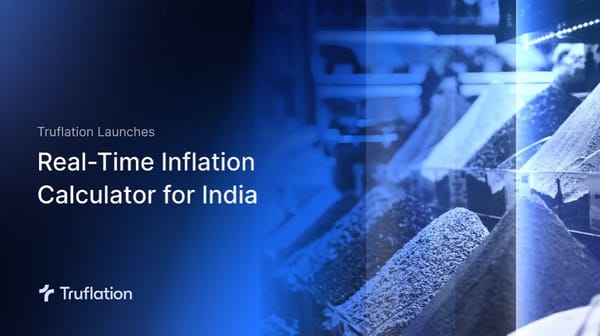 Truflation Personal Real-Time Inflation Calculator for India